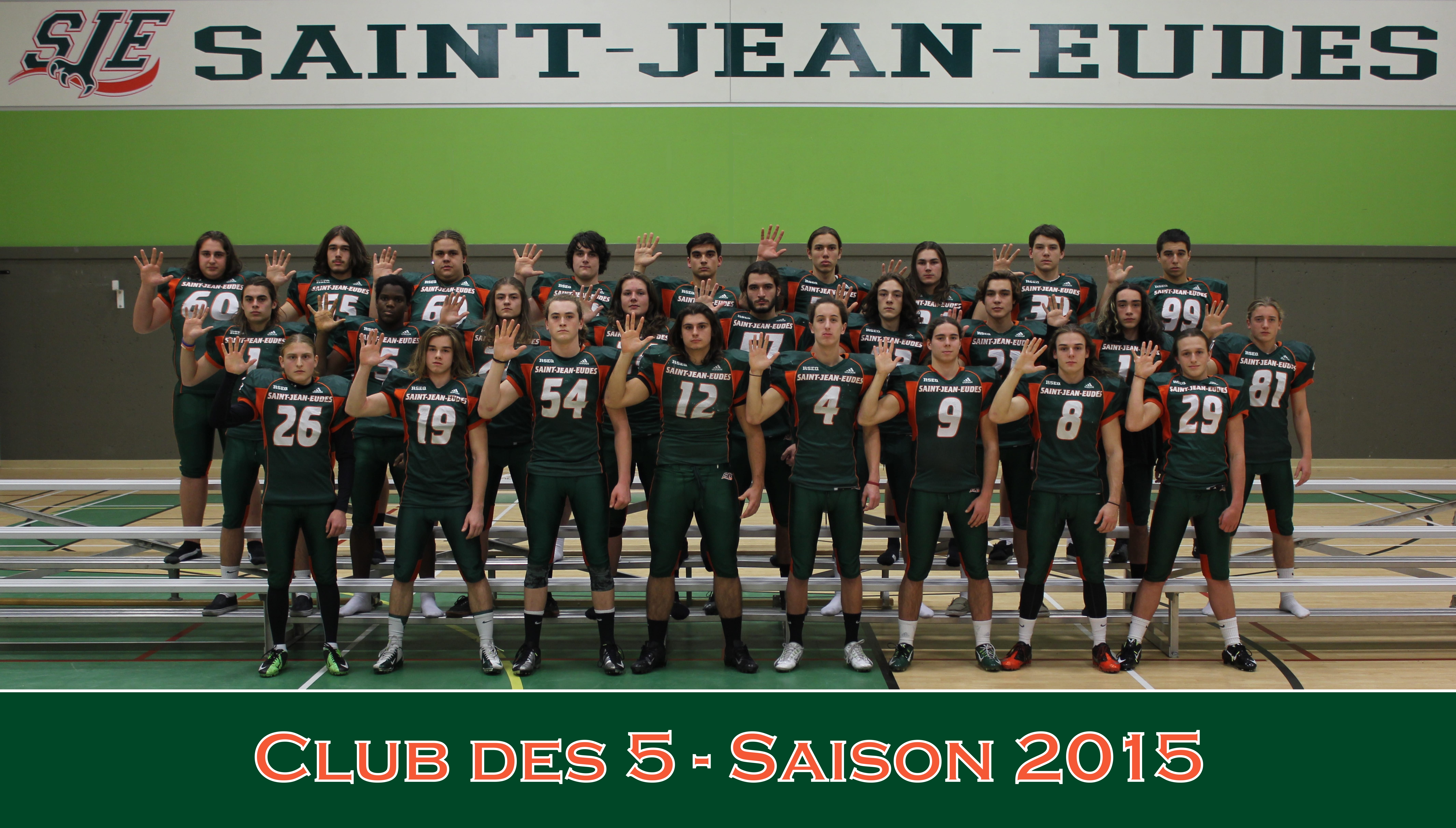 Photo d'équipe juvénile 2014